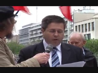 Discours de jean-luc PUJO - Manifestation du 29 MAI 2010.