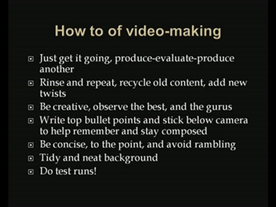 Yasser Khan's lessons on video marketing