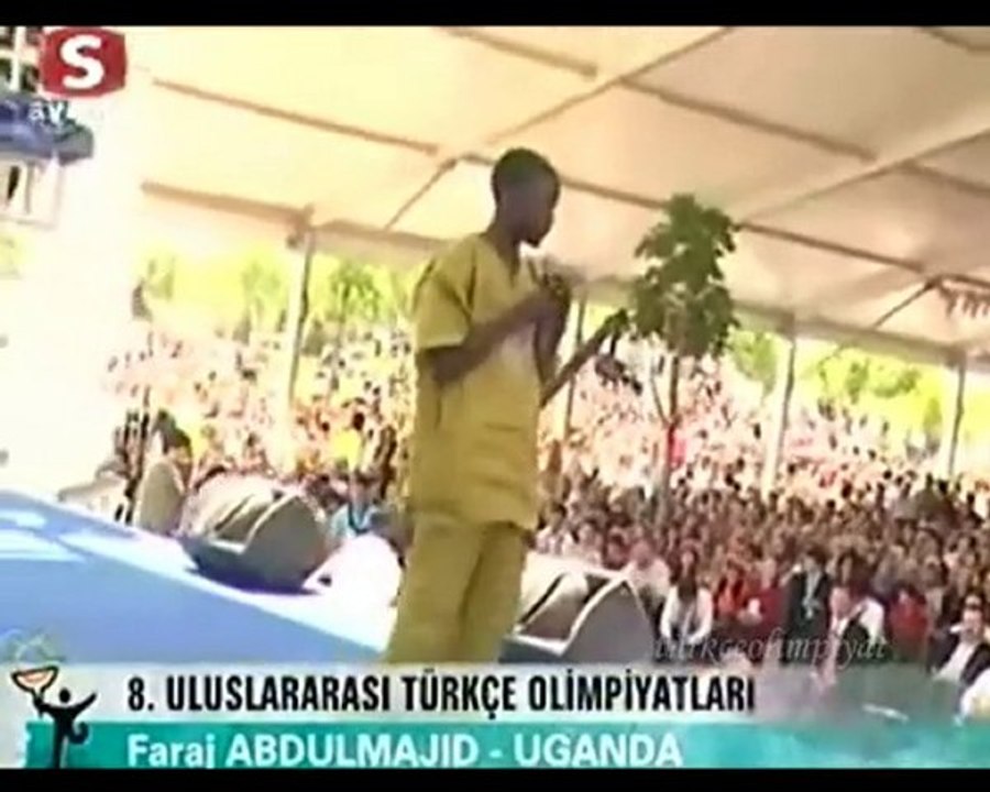 Kara tren Uganda Ankara kültür şöleni 8.Türkçe Olimpiyatı