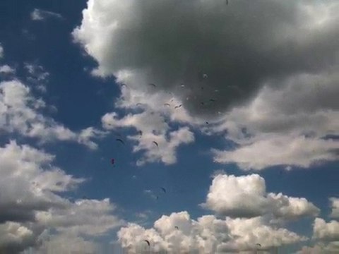 Parapente Compète B Dormillouse Montclar Provence Alpes