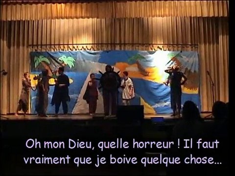Comédie musicale The tempest collège de Neuville-aux-Bois