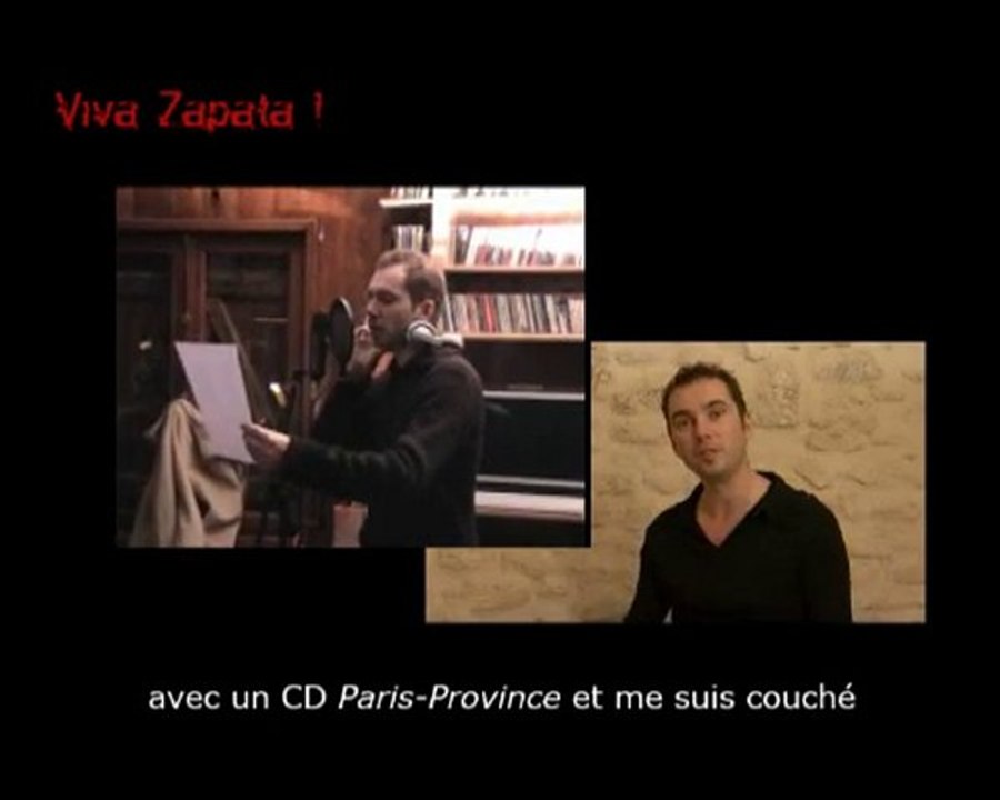 Genèse de la chanson Viva Zapata!