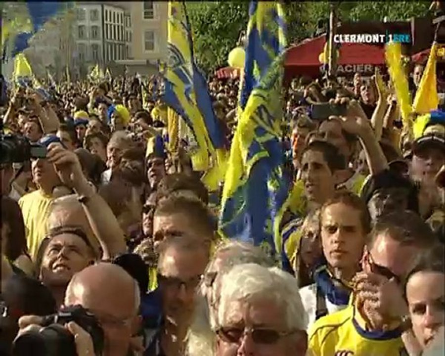 Le bouclier de brennus à Clermont