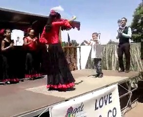 gitane qui danse flamenco