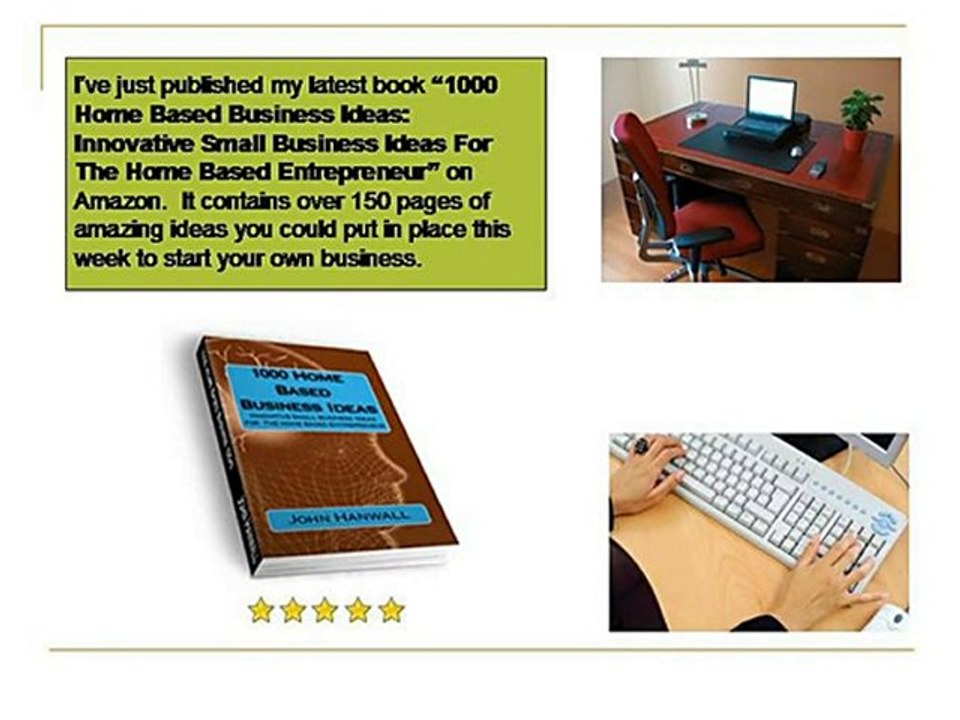 Work from home ideas