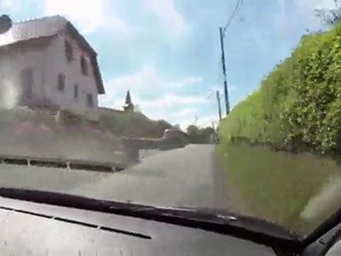 Onboard Rally Police Gendarmerie 2010 ES2 - De Waleffe/Bert