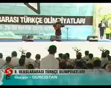 Kaldırımlar Gürcistan Ankara şöleni 8.Türkçe Olimpiyatı