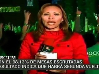 Seguidores de Mockus y del Partido Verde comienzan festejos