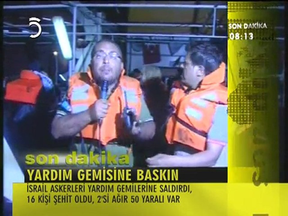 ihh gemisine saldırı anı 1