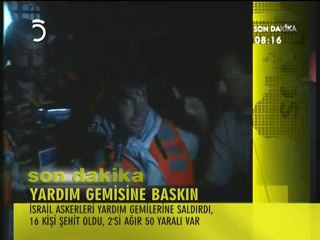ihh gemisine saldırı anı 2