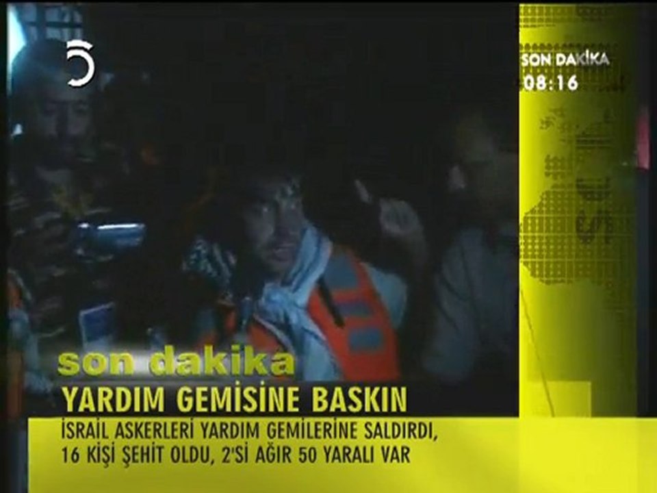 ihh gemisine saldırı anı 2