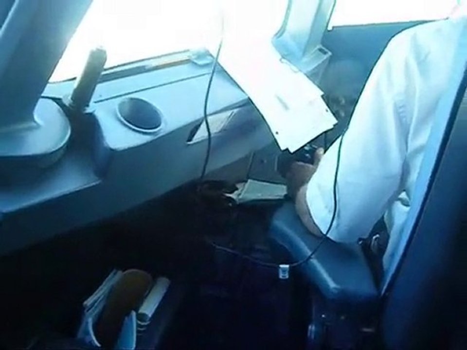 Atterrissage et Décollage dans le cockpit d'un A320