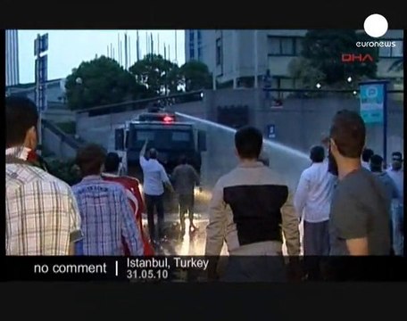 Protests in Turkey over raid on aid flotilla - no comment