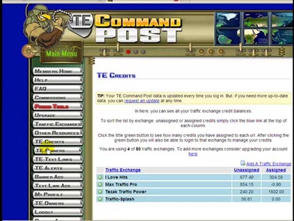 TE Command Post - A great timesaver