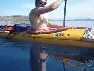 Kayak en Croatie : Tutu aux pagaies