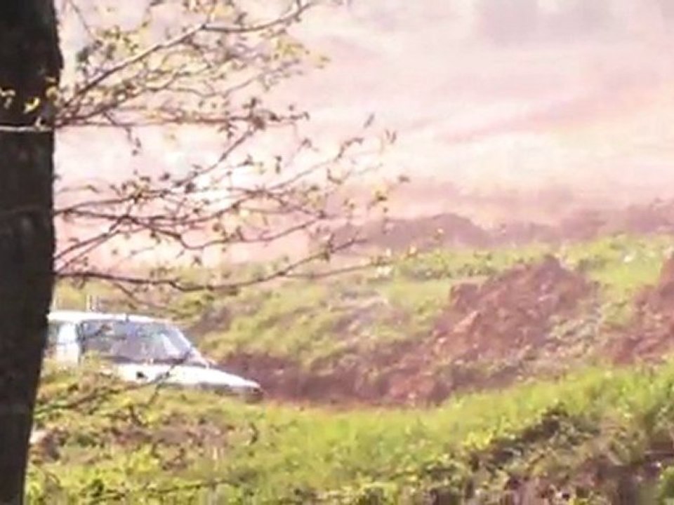 car cross en pleine course !