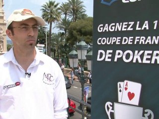 Interview Karl Cotté finaliste Poker.fr Cup Monte Carlo