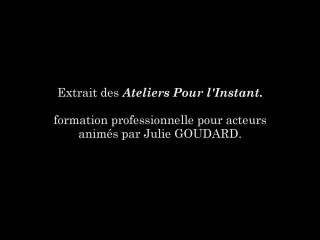 Stage "Jeu devant la caméra" - Avril 2010