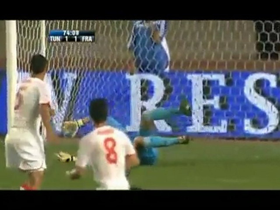 Tunisie vs france 1 - 1 highlights
