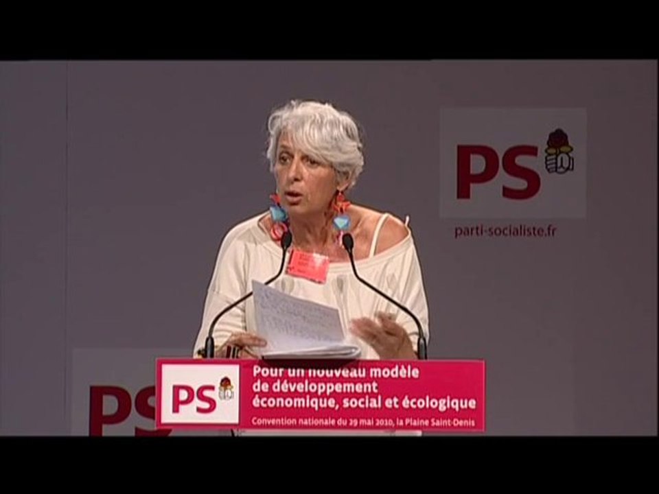 Discours de Marianne Moukomel  à la convention nationale