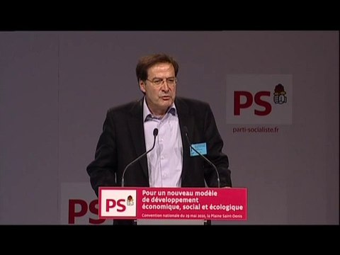 Discours de Pierre-Alain Muet à la convention nationale
