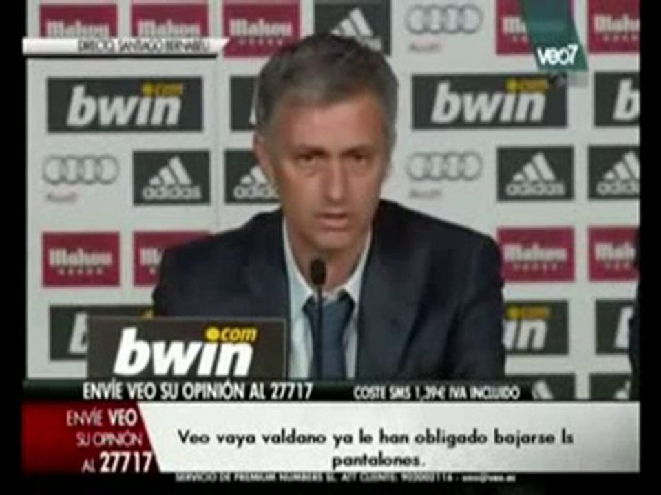Présentation José Mourinho - Real Madrid CF