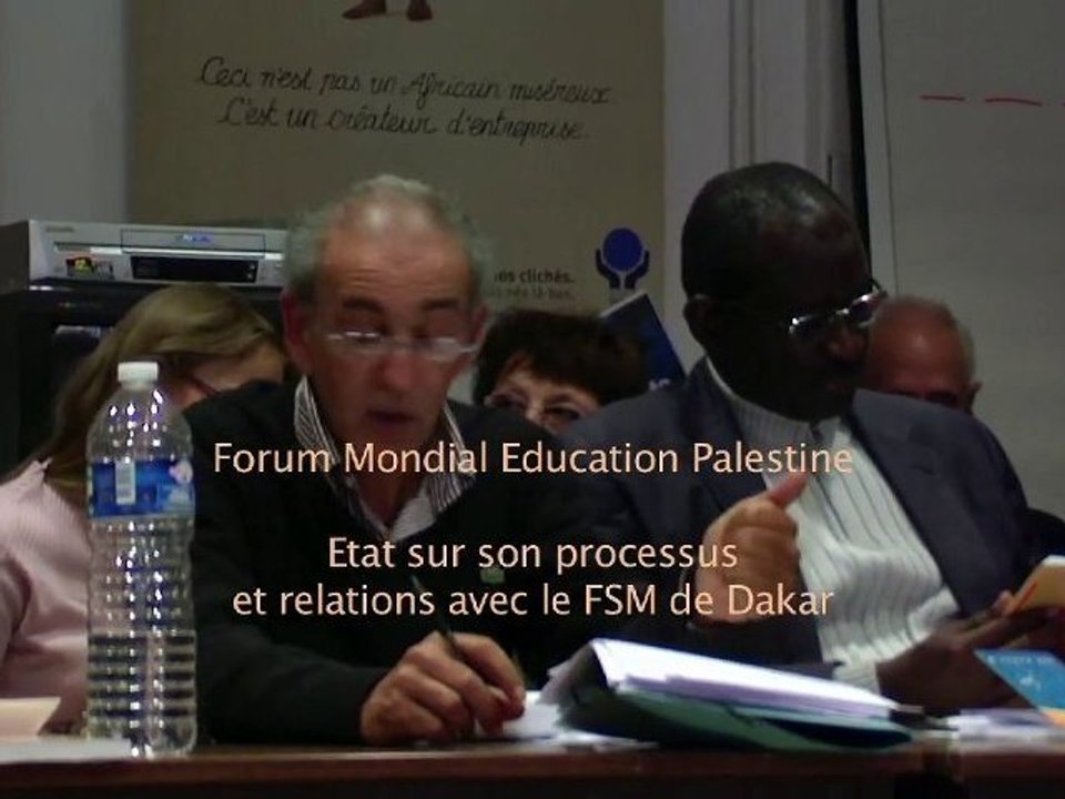 CRID 6. De Mexico au Forum Mondial Social de Dakar en 2011