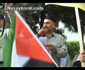 Nusaybin'den İsrail'e kınama