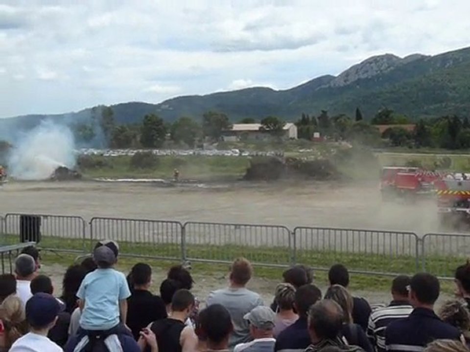 Groupe d'intervention feux de forêt à Brignoles.