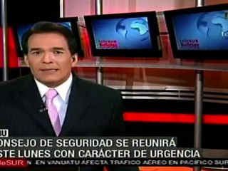 Consejo de Seguridad de ONU convoca a reunión urgente