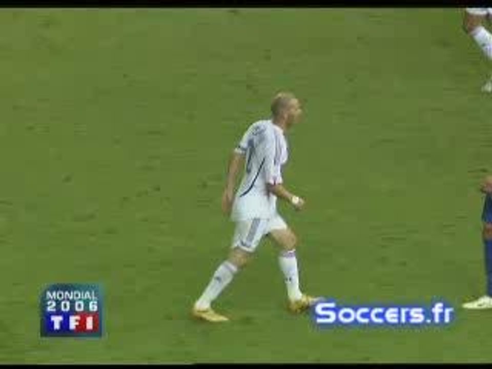 Coup de boule de Zidane à Materazzi