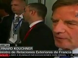 Francia condena firmemente ataque israelí a flotilla