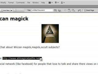 wiccan magick