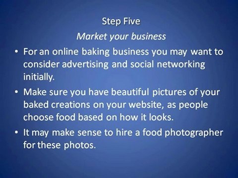 Work-At-Home Business-How to Start Your Own Online Baking Bi