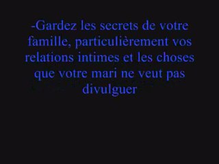 les 17 règles comment rendre son mari heureux islamiquement