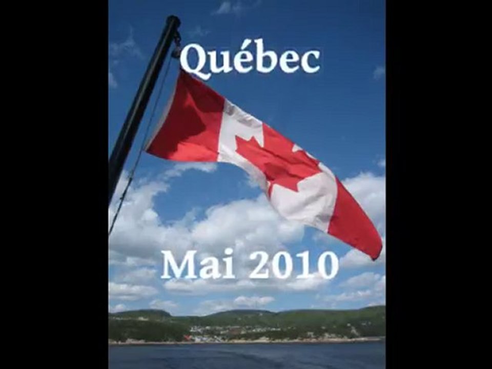 Voyage au Québec - mai 2010