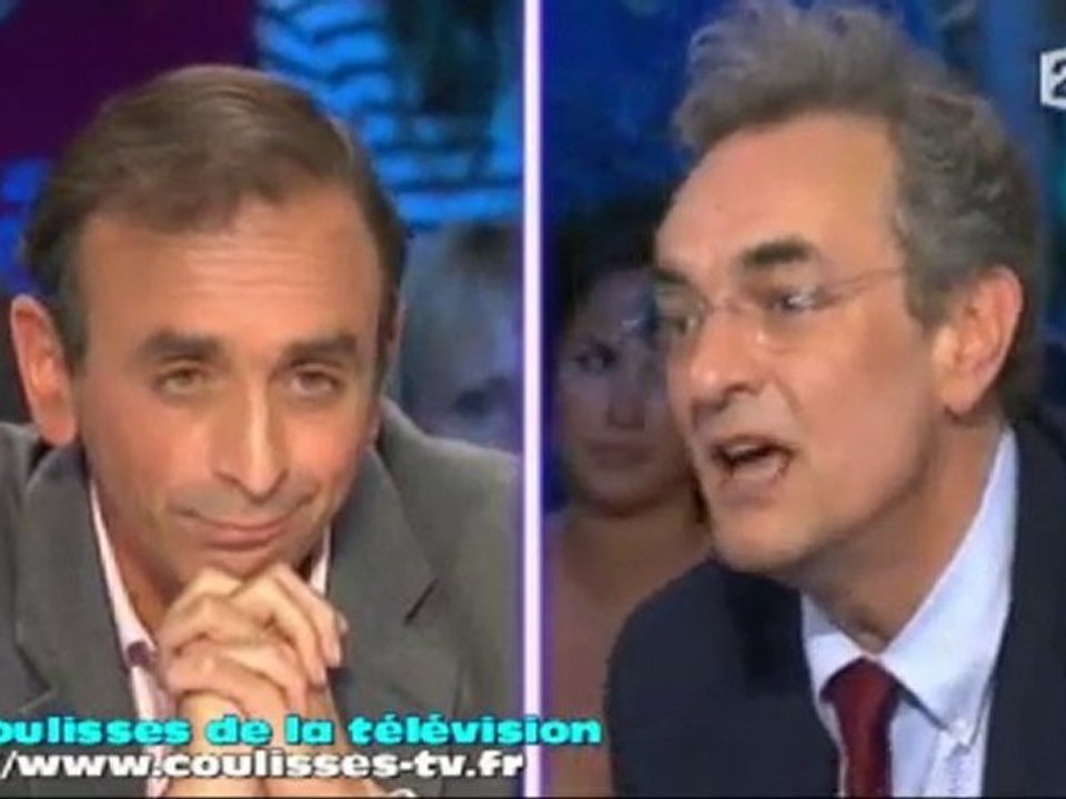 Clash Benamou / Zemmour dans On n'est pas couché
