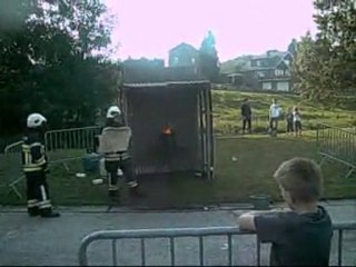 Exctinction feu de friteuse