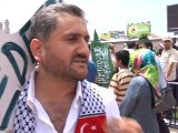 Thousands protest in Turkey against Israeli raid on aid flotilla