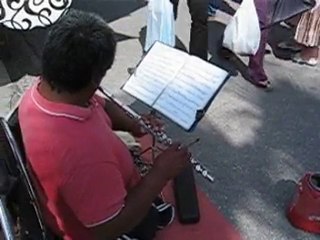 Musicos Callejeros, El Flautista del Swing