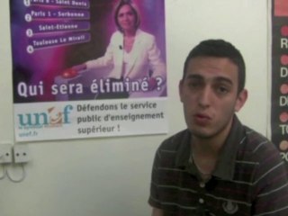 CNESER 2010 : Les priorités des candidats UNEF