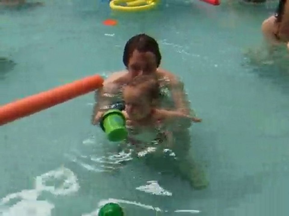 A la piscine