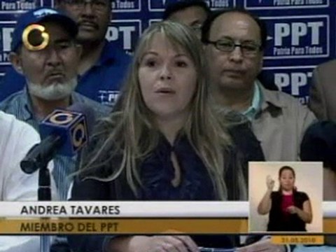 Declaraciones Andrea Tavares