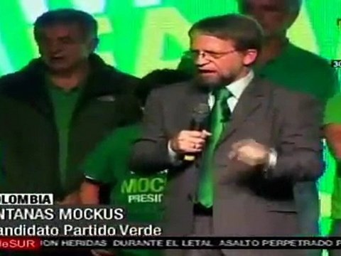 En Colombia Santos y Mockus se medirán en segunda vuelta