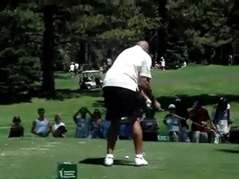 Charles Barkley Golf Swing