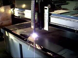 Corte por sistema plasma "high speed" con HSD130