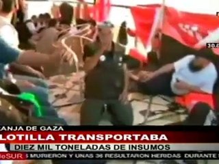 Israel perpetró agresiones contra Flotillas de ayuda humani