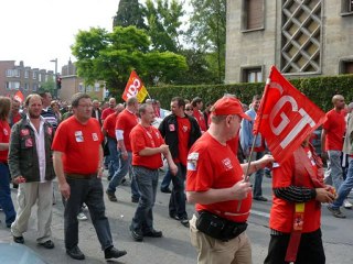 Le 27 mai 2010 avec la CGT Renault Douai