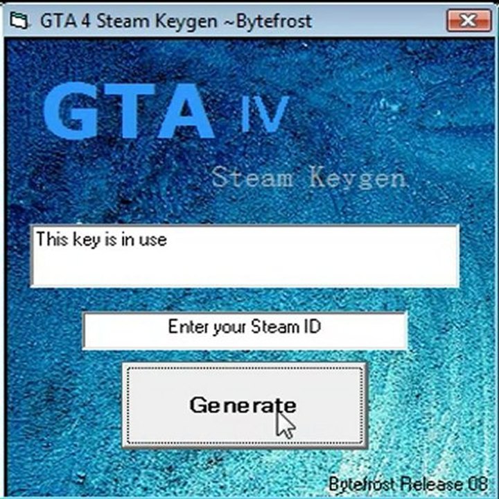 GTA 4 Steam Keygen "FIRST RELEASE!"