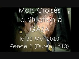 mots croisés gaza 1/4 L'assaut de trop (et inacceptable !)